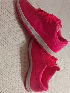 Nike Women’s Neon Pink Low-Top Sneakers